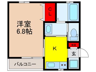 FINE SQUARE三国の物件間取画像